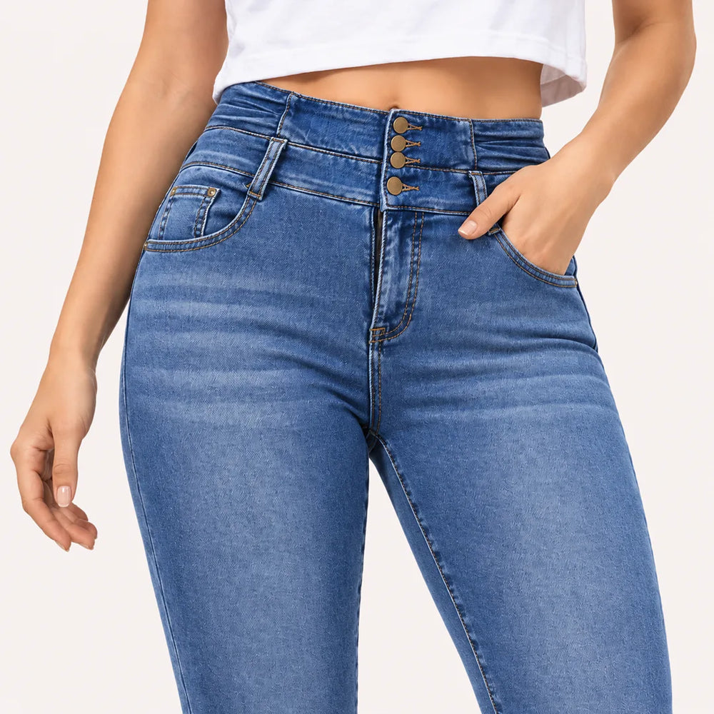 Quela Fleece lined Denim Jeans