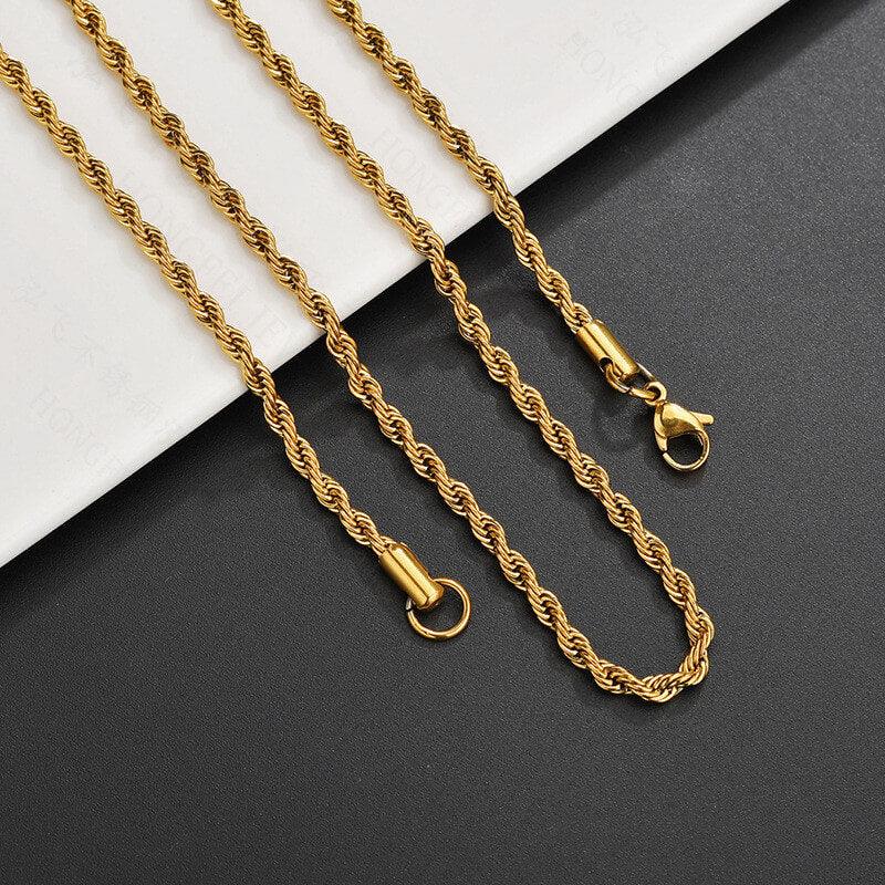 Drip Chainz™ 4mm Rope Necklace