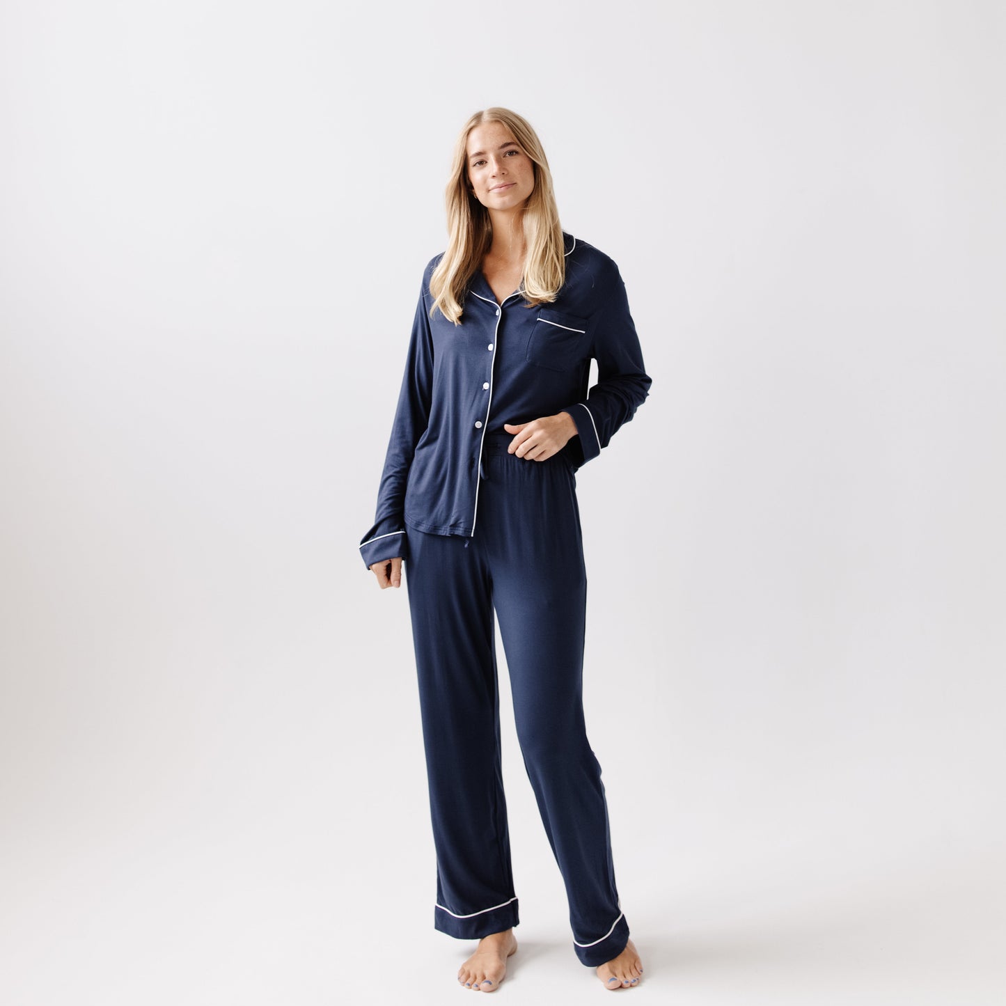 Women's Long Sleeve Bamboo Pajama Set